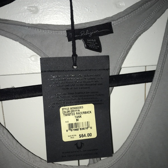 True religion tank size m - Picture 2 of 7